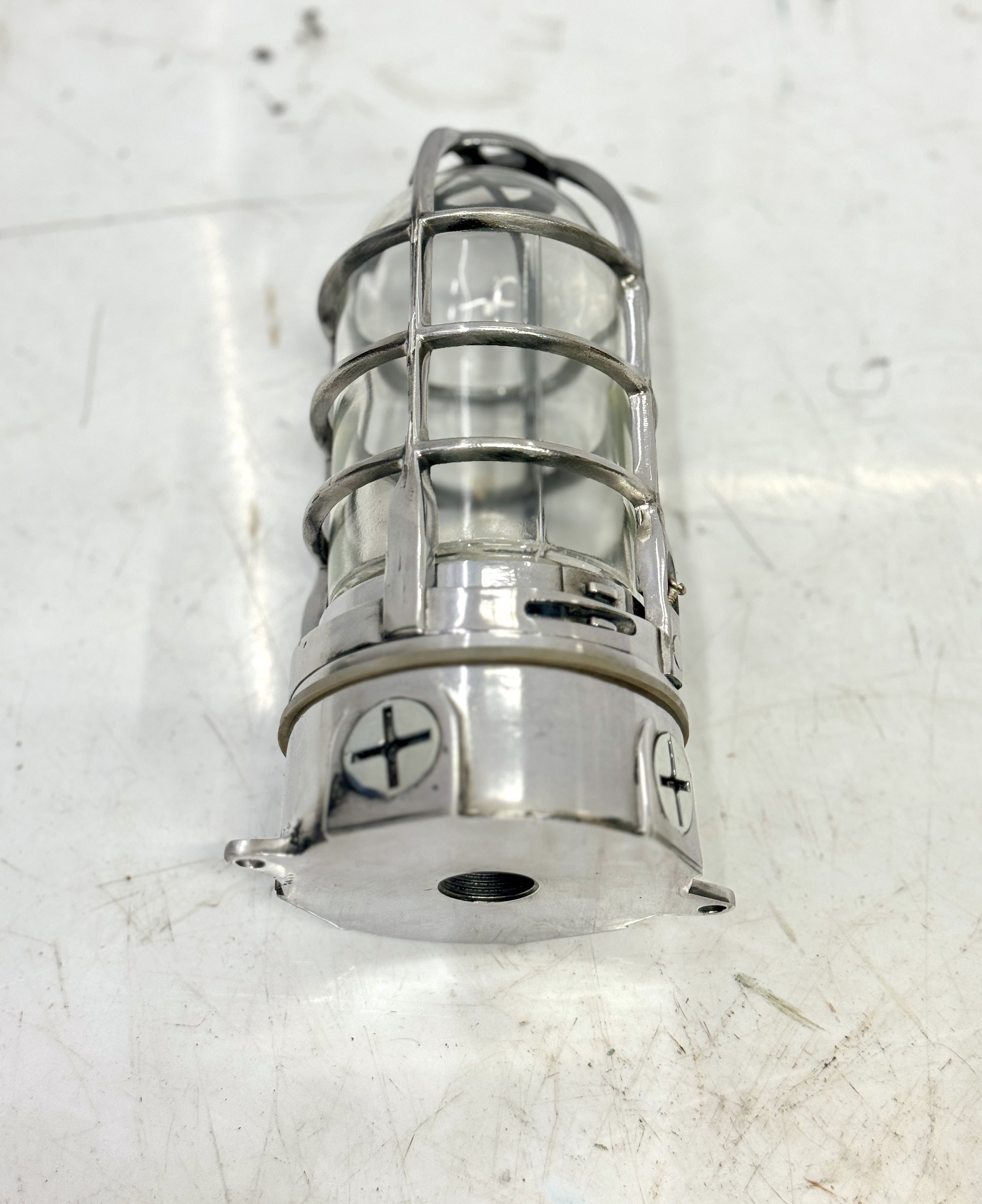 Modern Design Vintage Ship Aluminum Metal Polish Marine Bulkhead Ceiling Light Fixture