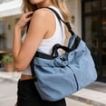 thumbnail image 7 of Women's Crossbody Bag Large Capacity Tote, Versatile Canvas Shoulder Handbag for Daily Use, Lightweight Casual Purse for Work Shopping Travel Beach and Gym, 7 of 7