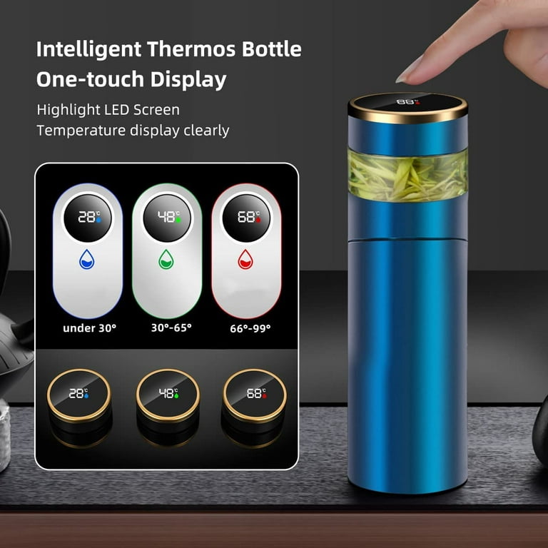 Tea Infuser Bottle - Coffee thermos - Smart Sports Water Bottle