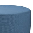 thumbnail image 7 of Ottoman covers Ottoman Covers Round Ottoman Cover Folding Stool Covers Stretch Cover for Footrest Ottoman Blue, 7 of 7