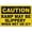 Warning Sign 4, variant on Reclaimed Water In Use Sign 8"x12", Aluminum Tin Warning Signs for Home Outdoor Garden, High Visibility Safety Sign for Irrigation