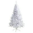 thumbnail image 3 of HomeStock 6Ft. Pre-lit Snowy White Christmas Tree with 680 Bendable Branches and 250 Clear LED Lights, 3 of 7
