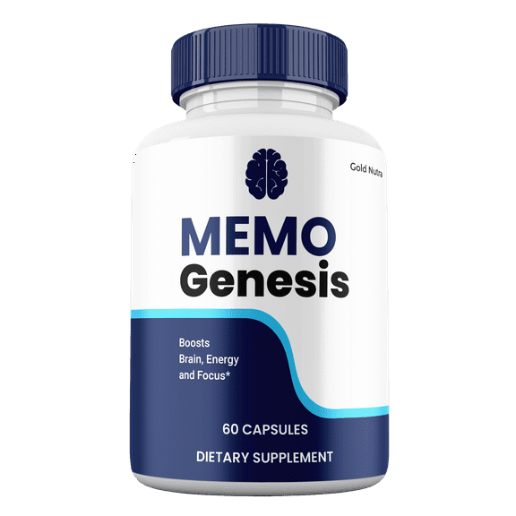 Memo Genesis Capsules, Advanced Maximum Strength Pills Cognitive and Brain, MemoGenesis Supplement for Clarity (1 Pack)