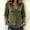 Army Green, variant on Womens Vintage Shirts Fringe Suede Western Cowgirl Shirts Long Sleeve Button Down Tops Slim Fit Country Concert Jacket
