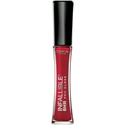 L'Oreal Paris Infallible 8 Hour Pro Hydrating Lip Gloss, Red Fatale