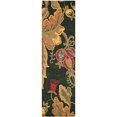 thumbnail image 1 of Safavieh Jardin 2'3" X 8' Hand Tufted Multicolored Wool Runner Rug in Black, 1 of 1