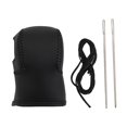 thumbnail image 3 of Leather Gear Shift Knob Cover for Ford for Everest for Ranger 20-22 Accessories, 3 of 10