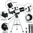 thumbnail image 5 of 150x70mm Astronomical Telescope for Beginners with Tripod, Refractor Telescope for Moon Viewing s & Adults(A), 5 of 6