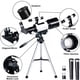 thumbnail image 3 of Telescopio astronómico refractor con trípode y apertura de 150 x 70 mm para principiantes., 3 of 8