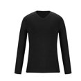 thumbnail image 2 of APEXFWDT Men's V Neck Sweater Slim Fit Lightweight Sweatshirts Knitted Pullover for Casual Or Dressy Wear Long Sleeve Top Lightweight Undershirts, 2 of 5