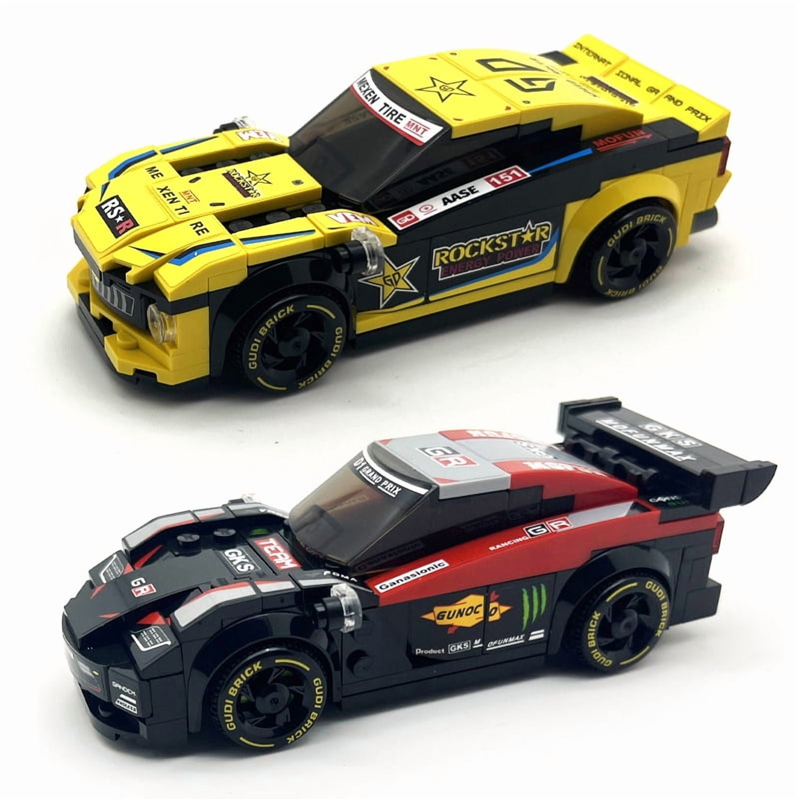 City Speed Sports Racing Car Vehicle Building Blocks Toy Model Kits Set for Enthusiasts Children Boys Christmas Birthday Gift
