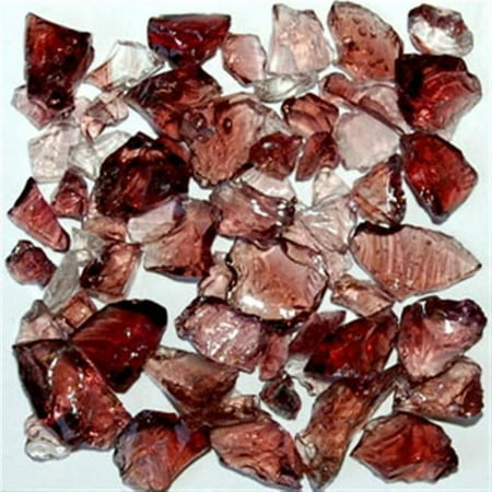 American Specialty Glass TPURPLE1-1 Recycled Chunky Glass, Purple - Size 1 - 0.13-0.25 in. - 1 lbs
