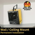 thumbnail image 6 of Dura Heat 240 Volt Hard-Wired Electric Garage Heater, Remote, 5000 Watt - EWH5510, 6 of 10