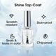 thumbnail image 4 of Base y capa superior de esmalte de uñas GELLEN Clear Quick Dry 15 ml, 4 of 8