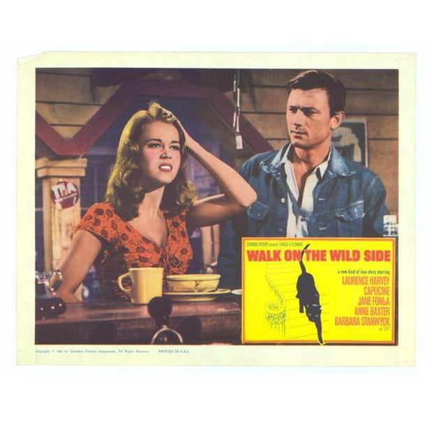 Walk On The Wild Side Film Walk on the Wild Side - movie POSTER (Style C) (11" x 14") (1962