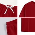 thumbnail image 5 of Mens Short Sets 2 Piece Outfits - Casual Summer Short Sleeve Sweatsuits Sets for Men with Cargo Pocket, 5 of 5