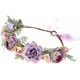 thumbnail image 4 of Women Rose Flower Headband Floral Crown Garland Halo Wedding Festivals Photo Props, 4 of 4