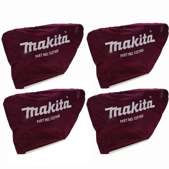 Makita 191C21-2 Dust Bag for DKP180, KP0810, and KP0800 (4-Pack)