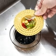 thumbnail image 6 of 1 Pcs Plastic Kitchen Drain Filter, Plastic Kitchen Sink Drain Strainer, Anti-Clog Plastic Strainer Drain Catcher Hair Catcher for Kitchen Sink Bathroom Bathtub Washbasin 3.9", 6 of 9