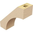 thumbnail image 5 of Ekena Millwork 3"W x 8"D x 8"H Westlake Rough Cedar Woodgrain TimberThane Knee Brace, Primed, 5 of 6
