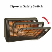 Optimus H-2210 1,320-Watt Portable Fan-Forced Radiant Heater with Thermostat