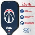 thumbnail image 3 of Franklin Sports NBA Washington Wizards Pickleball Paddle - Official NBA Team Pickleball Paddles - USAP (USAPA) Approved Premium Quality Pickleball Paddles - Authentic Team Logos + Colors, 3 of 12