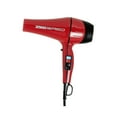 thumbnail image 2 of RED by KISS 2500 Ceramic Turbo Hair Blow Dryer – Professional AC Motor with 25% More Airflow, 3 Heat/3 Speed Settings, Quiet Long-Life Design, Includes 3 Bonus Styling Attachments, 2 of 7