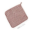 thumbnail image 2 of Dish Towel 10pc Corrugated Household Kitchen Cleaning Wipes Towel Hangable Thickened Dishcloth 30x30cm on Clearance, 2 of 2