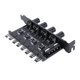 thumbnail image 2 of PC Chassis Ventilador 4 Pasadores Adaptador PWM Controlador Velocidad Del Cubo 8 Canal Perilla, 2 of 5