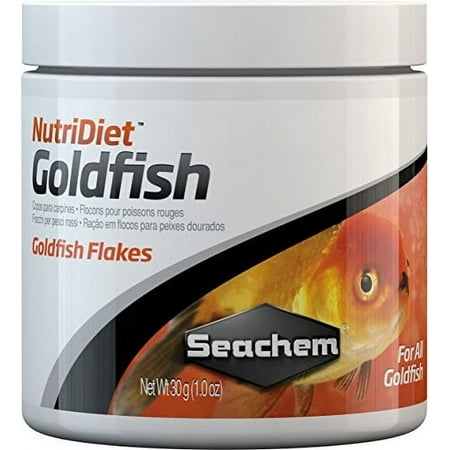 Seachem Nutridiet Goldfish Flakes Fish & Aquatic Life Food, 1 Oz