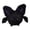 Black, variant on QLUEWX Halloween Bat Plush Toy, 7.87 Inch Cute Fluffy Stuffed Bat Animal Soft Bat Plushie Doll for Halloween Decor Party Favors Birthday Gifts for Kids Girls Boys Toddlers, White