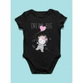 thumbnail image 3 of Dream Big Little Unicorn Design Bodysuit Infant -Image by Shutterstock,  Newborn, 3 of 4