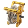thumbnail image 1 of Transmisión de Metal completa Sunnimix 06034 para HSP 4WD Engranaje reductor dorado, 1 of 5