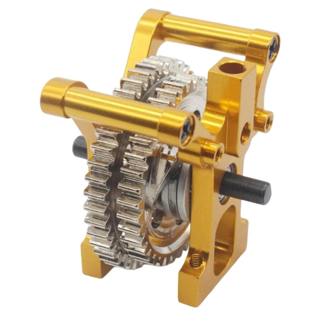 Transmisión de Metal completa Sunnimix 06034 para HSP 4WD Engranaje reductor dorado
