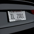 thumbnail image 2 of Auto Drive Freedom Automotive Metal License Plate Frame, 90136W, 2 of 9