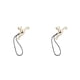 thumbnail image 4 of Injueey Alzapaños para cortinas Hebilla multifuncional Conveniente Ligereza Amplia aplicación Clips Decoración Cortinas Anillo Sub-dorado Sub-oro 2piezas, 4 of 6