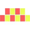 thumbnail image 1 of Referee Cards, Set of 5 Sports Football Referee Red and Yellow Cards Set Sports Referee Set Football Warning and Pop-up Cards, 1 of 5