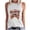 White 01, variant on DeHolifer Womens Tank Tops Game Day Casual Printed Lightweight Loose Summer Crewneck Sleeveless Vest Tops Red S