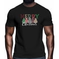 thumbnail image 2 of Camisetas gráficas informales de manga corta con árbol de Navidad para hombre, 2 of 8