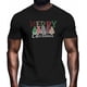 thumbnail image 2 of Camisetas gráficas informales de manga corta con árbol de Navidad para hombre, 2 of 8