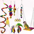 thumbnail image 2 of 7PCS Combination Parrot Toy Bird Articles Parrot Bite Toy Bird Toys, 2 of 5