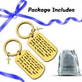 thumbnail image 4 of Godparent Gift from Godchild Godmother Godfather Proposal Gift Godmother Godfather Keychain Christening Gift Godparents Announcement Jewelry Godparent Keychain Set First Communion Gift Baptism Gift, 4 of 4
