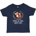 thumbnail image 3 of Inktastic Oma and Opa Love Me Girls Cute Fox Girls Baby T-Shirt, 3 of 5