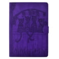 thumbnail image 3 of ELEHOLD Case for iPad mini6/mini2024, Slim PU Leather Case with Card Holder Folio Stand Cover Compatible with iPad mini6/mini2024,Purple, 3 of 8