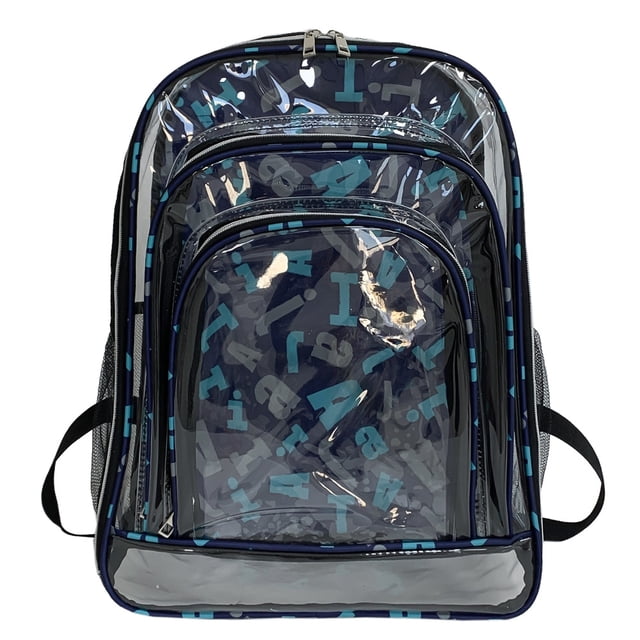 Ocio Transparente Mochila Informal Unisex PVC para El Lugar Universitario