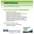 thumbnail image 2 of Servicio Membresía De Salud Individual Plus, 2 of 4