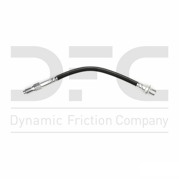 Front Dynamic Friction Company Brake Line Hose 350-54028 For 1982-1985 Ford Mustang, 1982-1986 Mercury Capri