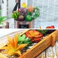 thumbnail image 4 of 24 Pieces Artificial Succulents Plants Assorted Unpotted Realistic Plants Fake Faux Textured Succulent Picks for DIY Home Landscape Decoration - -, 4 of 7