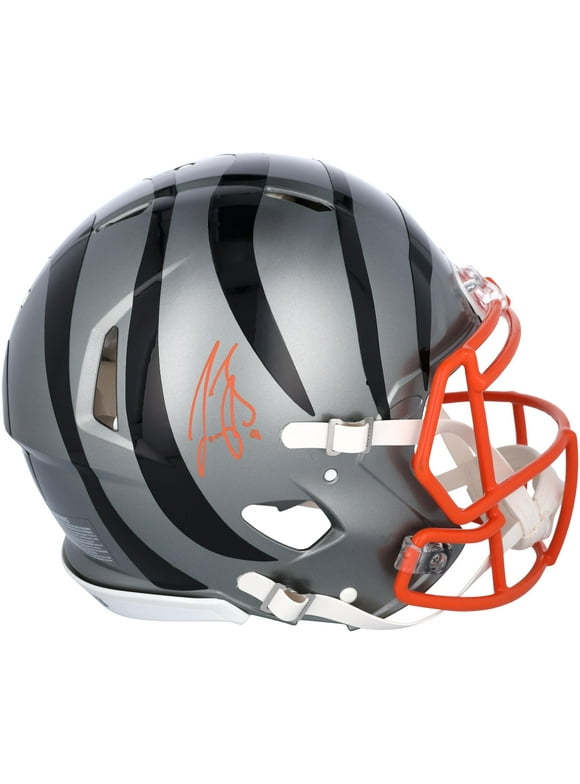 Joe Burrow Cincinnati Bengals Autographed Riddell Speed Flash Authentic Helmet - Fanatics Authentic Certified