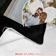 thumbnail image 3 of Custom Xmas Photo Blankets Personalized Picture Couples Customized I Love You Family Hallmark Movie Watching Blanket for Wife Husband Girlfriend Boyfriend - 2 Photos Merry Christmas, 3 of 6